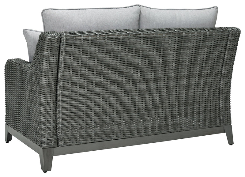 Elite Park Outdoor Loveseat with Cushion - P518-835 - Gate Furniture