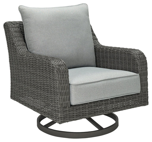Elite Park Outdoor Swivel Lounge with Cushion - P518-821 - Gate Furniture