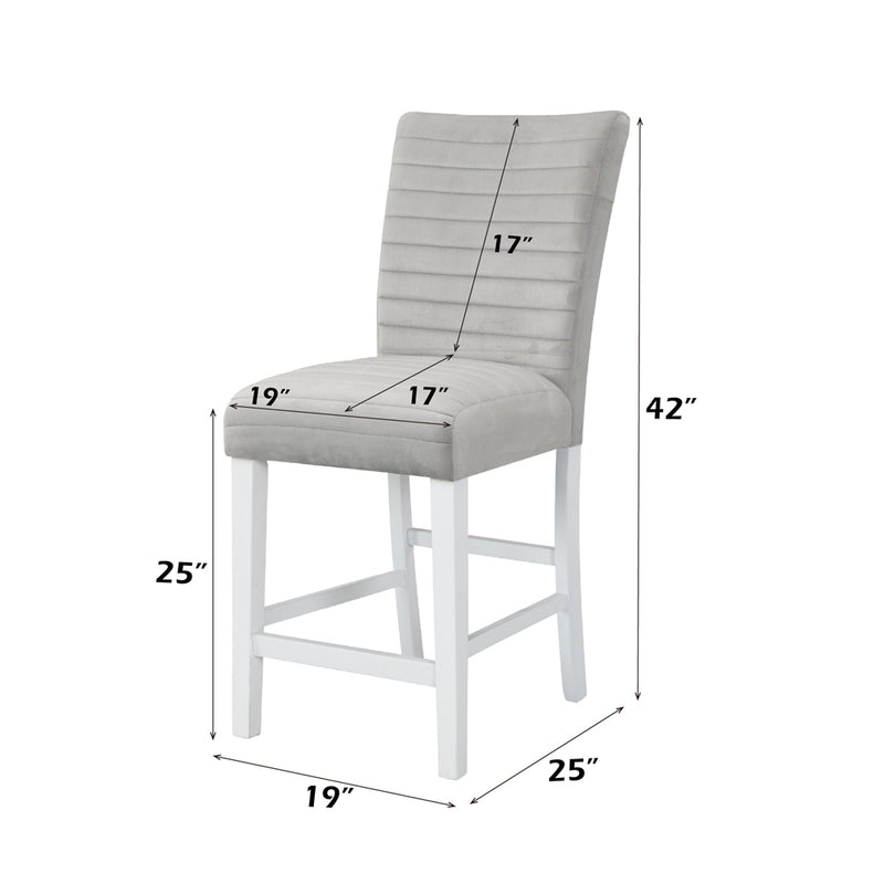 Elizaveta Counter Height Chair (Set-2) - DN00818