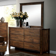 Elkton Antique Oak Mirror - CM7072M
