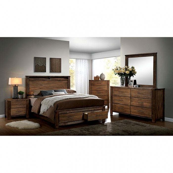 Elkton Antique Oak Mirror - CM7072M