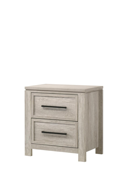 Ella - 2 Drawers Beige Nightstand - B332-N