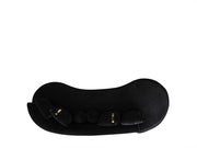 Ella Black Velvet Chaise Lounge - ELLABLACK-CH