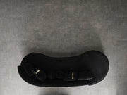 Ella Black Velvet Chaise Lounge - ELLABLACK-CH