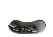Ella Gray Velvet Chaise Lounge - ELLAGRAY-CH