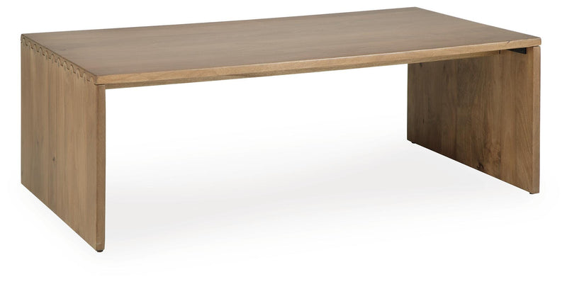 Ella Grove Rich Brown Coffee Table - T639-1