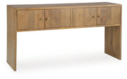 Ella Grove Rich Brown Console - T639-4