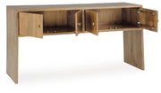 Ella Grove Rich Brown Console - T639-4