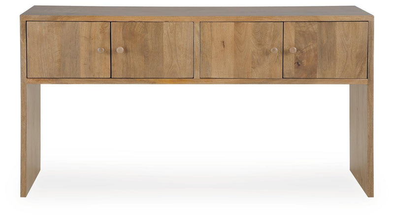 Ella Grove Rich Brown Console - T639-4