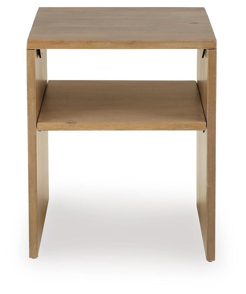 Ella Grove Rich Brown End Table - T639-3