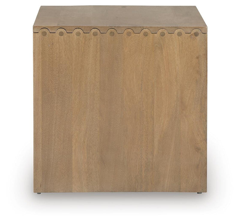 Ella Grove Rich Brown End Table - T639-3