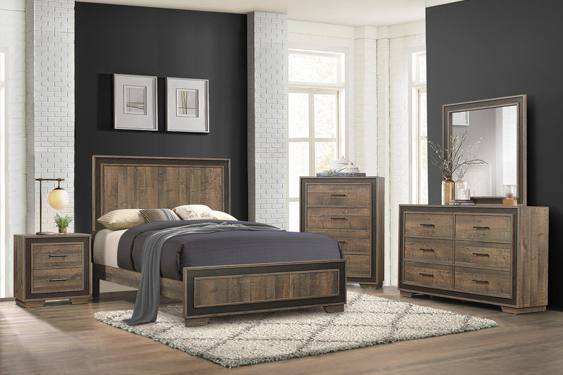 Ellendale Authentic Mahogany Panel Bedroom Set - Gate FurnitureBedroom Set