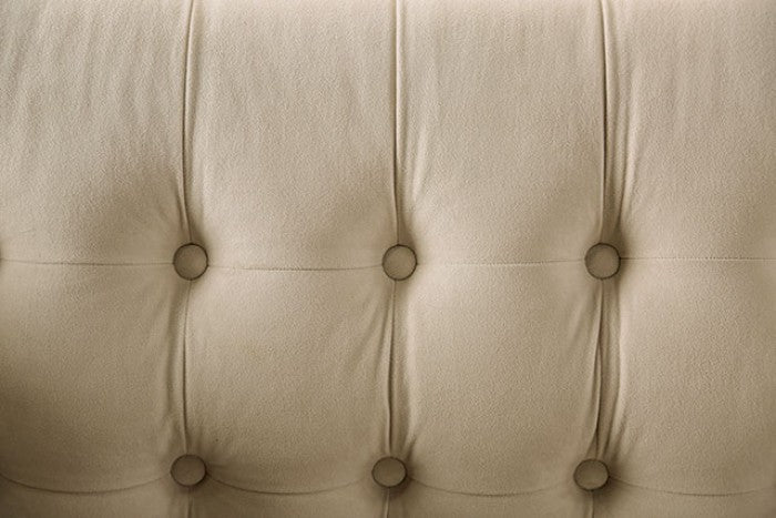 Elliot Beige Loveseat - SM9116-LV