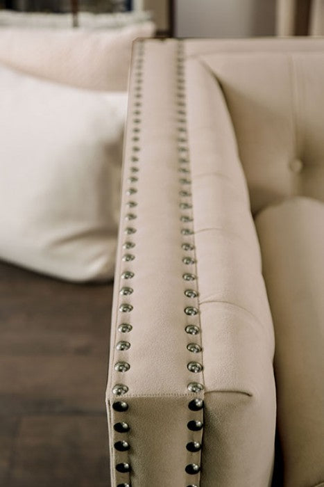 Elliot Beige Loveseat - SM9116-LV