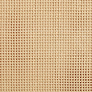 Ellis Cane And Vegan Leather Upholstered Dining Chair in Tan, Set of 2 - 88047Tan-C