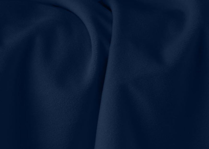 Elly Velvet Queen Bed Blue - Gate FurnitureQueen Bed