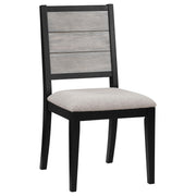 Elodie 5-piece Rectangular Extension Leaf Dining Set Black - 121221-S5