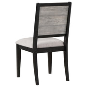Elodie 5-piece Rectangular Extension Leaf Dining Set Black - 121221-S5