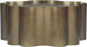 Eloise Iron Coffee Table in Gold - 99022Gold-CT
