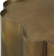 Eloise Iron Coffee Table in Gold - 99022Gold-CT