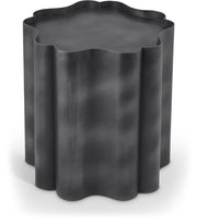 Eloise Iron End Table in Black - 99022Black-ET