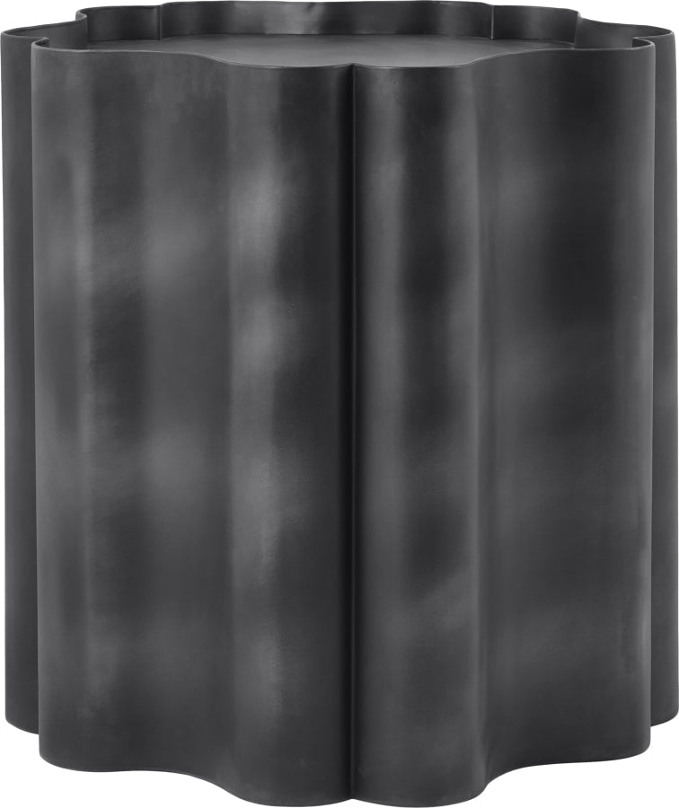 Eloise Iron End Table in Black - 99022Black-ET
