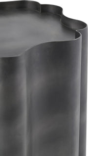 Eloise Iron End Table in Black - 99022Black-ET