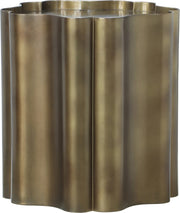 Eloise Iron End Table in Gold - 99022Gold-ET