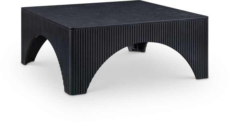 Eloise Oak Veneer Coffee Table in Black - 99089Black-CT