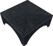 Eloise Oak Veneer Coffee Table in Black - 99089Black-CT