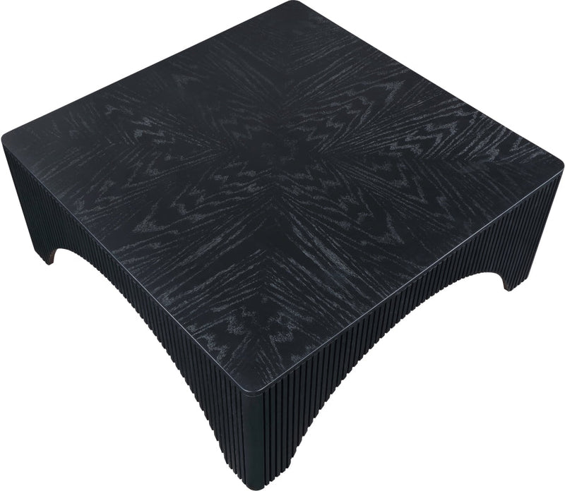 Eloise Oak Veneer Coffee Table in Black - 99089Black-CT