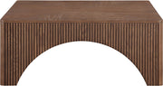 Eloise Oak Veneer Coffee Table in Brown - 99089Brown-CT
