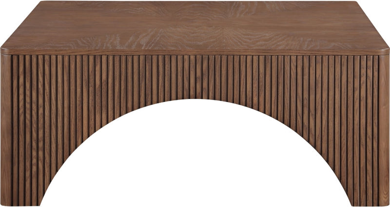Eloise Oak Veneer Coffee Table in Brown - 99089Brown-CT
