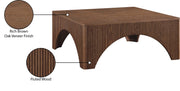 Eloise Oak Veneer Coffee Table in Brown - 99089Brown-CT