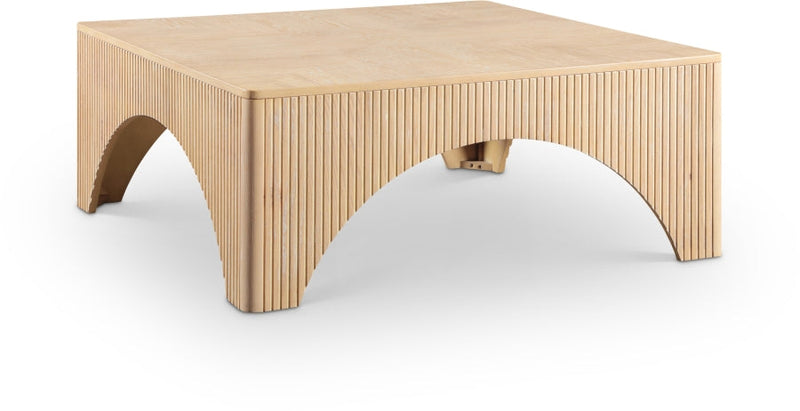Eloise Oak Veneer Coffee Table in Natural - 99089Oak-CT