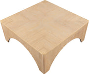Eloise Oak Veneer Coffee Table in Natural - 99089Oak-CT
