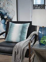 Elonwich Teal/White Pillow - A1001106P