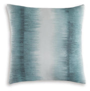 Elonwich Teal/White Pillow (Set of 4) - A1001106