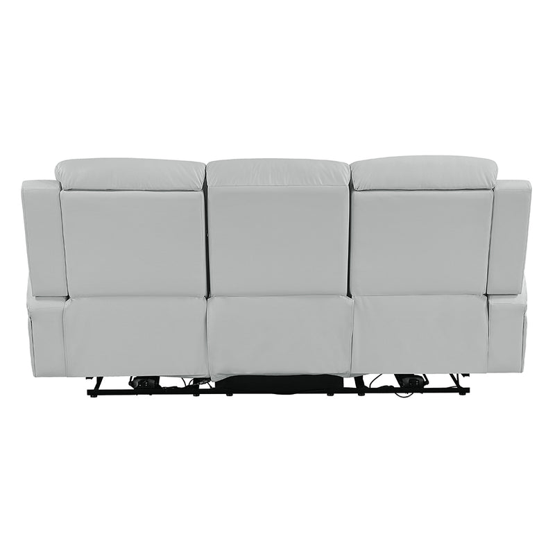 Elonzo Power Motion Sofa w/LED, Power Headrest & Speaker - LV05900