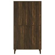 Elouise 4-door Engineered Wood Tall Accent Cabinet Dark Pine - 950335