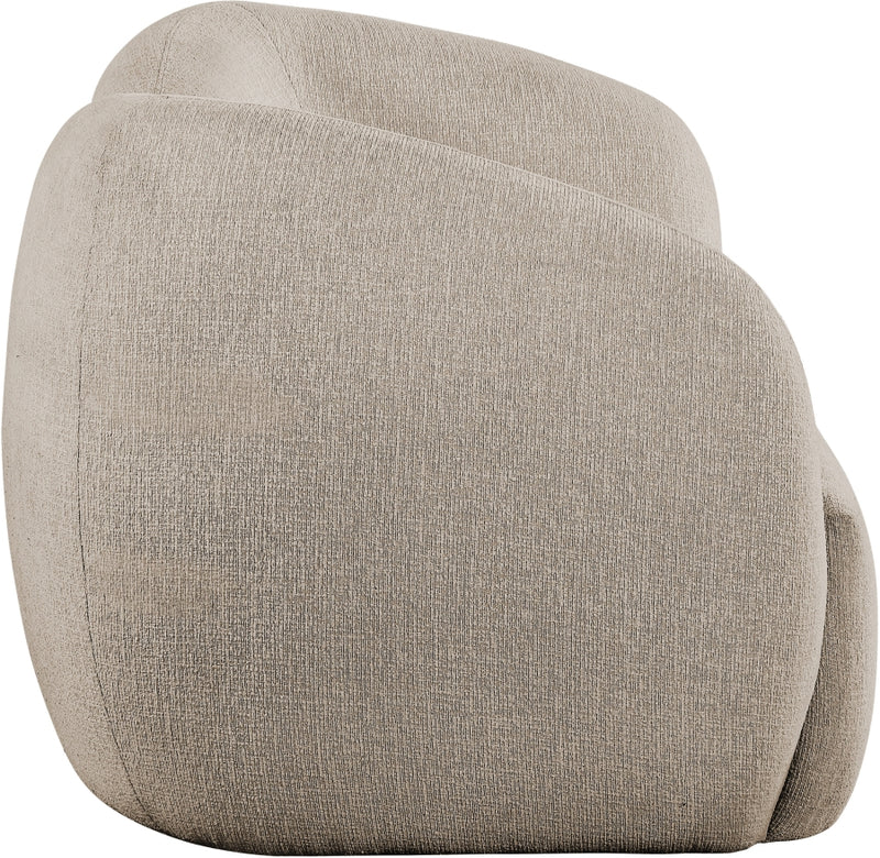 Elowen 68" Fabric Upholstered Loveseat in Beige - 107Beige-L