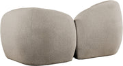 Elowen 68" Fabric Upholstered Loveseat in Beige - 107Beige-L