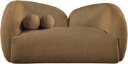 Elowen 68" Fabric Upholstered Loveseat in Brown - 107Brown-L