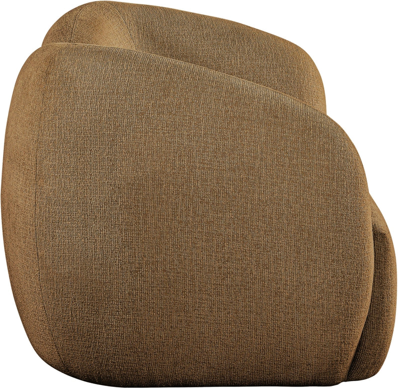 Elowen 68" Fabric Upholstered Loveseat in Brown - 107Brown-L