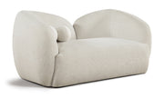 Elowen 68" Fabric Upholstered Loveseat in Cream - 107Cream-L