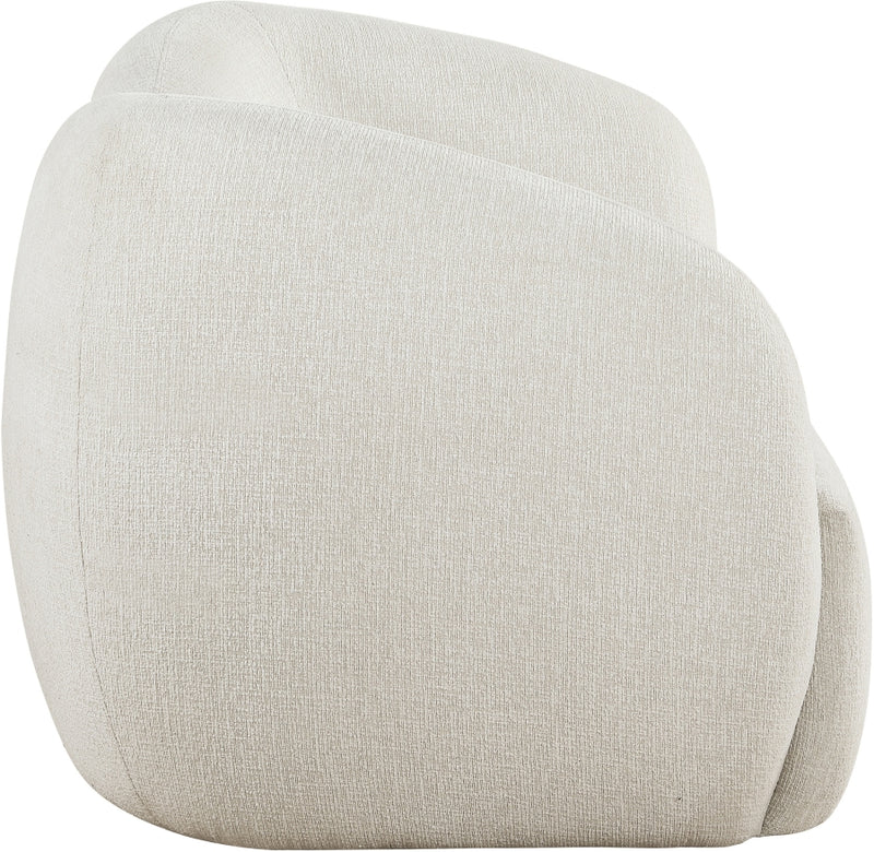 Elowen 68" Fabric Upholstered Loveseat in Cream - 107Cream-L