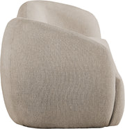 Elowen 91" Fabric Upholstered Sofa in Beige - 107Beige-S