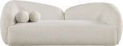 Elowen 91" Fabric Upholstered Sofa in Cream - 107Cream-S