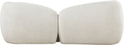 Elowen 91" Fabric Upholstered Sofa in Cream - 107Cream-S