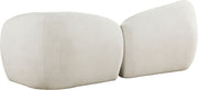 Elowen 91" Fabric Upholstered Sofa in Cream - 107Cream-S